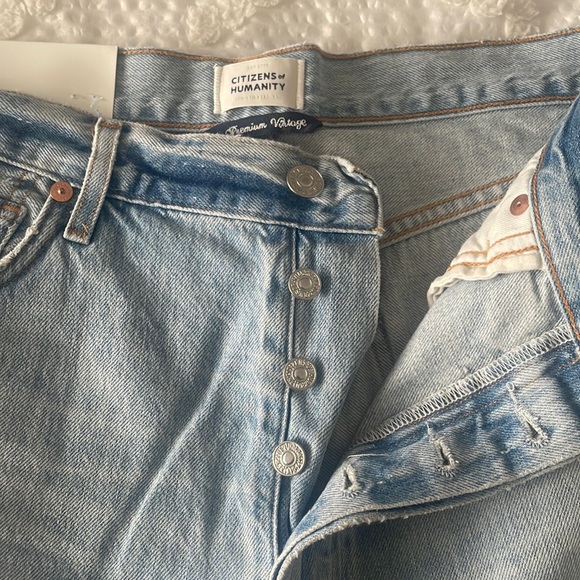 🎄FLASH HOLIDAY SALE!🎄✨NEW!✨Citizens Of Humanity Marlow Vintage Fit Shorts - Picture 8 of 12